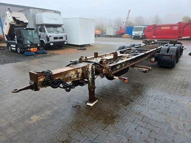 HKM G 18 TS ZL 1,3 Tandem, Schlitten, Abroller - Roll-off/ Skip trailer: picture 1 HKM G 18 TS ZL 1,3 Tandem, Schlitten, Abroller - Roll-off/ Skip trailer: picture 1
