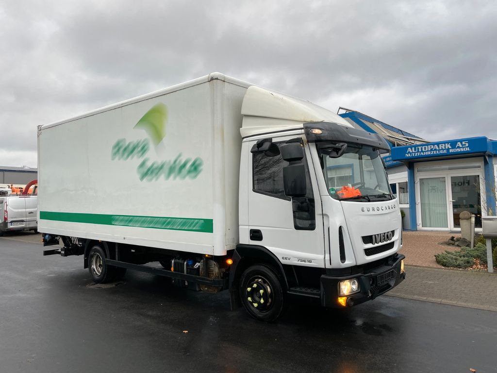 Iveco ML75E18 Blumen Koffer LBW Klimaanlage EEV ML80 - Box van: picture 1 Iveco ML75E18 Blumen Koffer LBW Klimaanlage EEV ML80 - Box van: picture 1