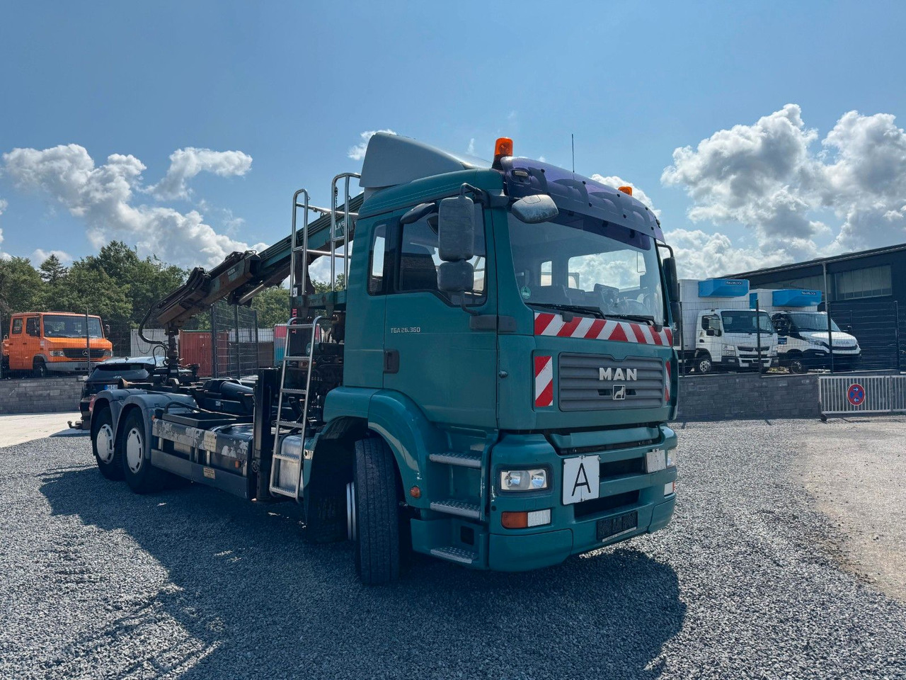 MAN TGA 26.360 Kran TeRex Multilift Fernbedienung - Hook lift truck, Crane truck: picture 5 MAN TGA 26.360 Kran TeRex Multilift Fernbedienung - Hook lift truck, Crane truck: picture 5