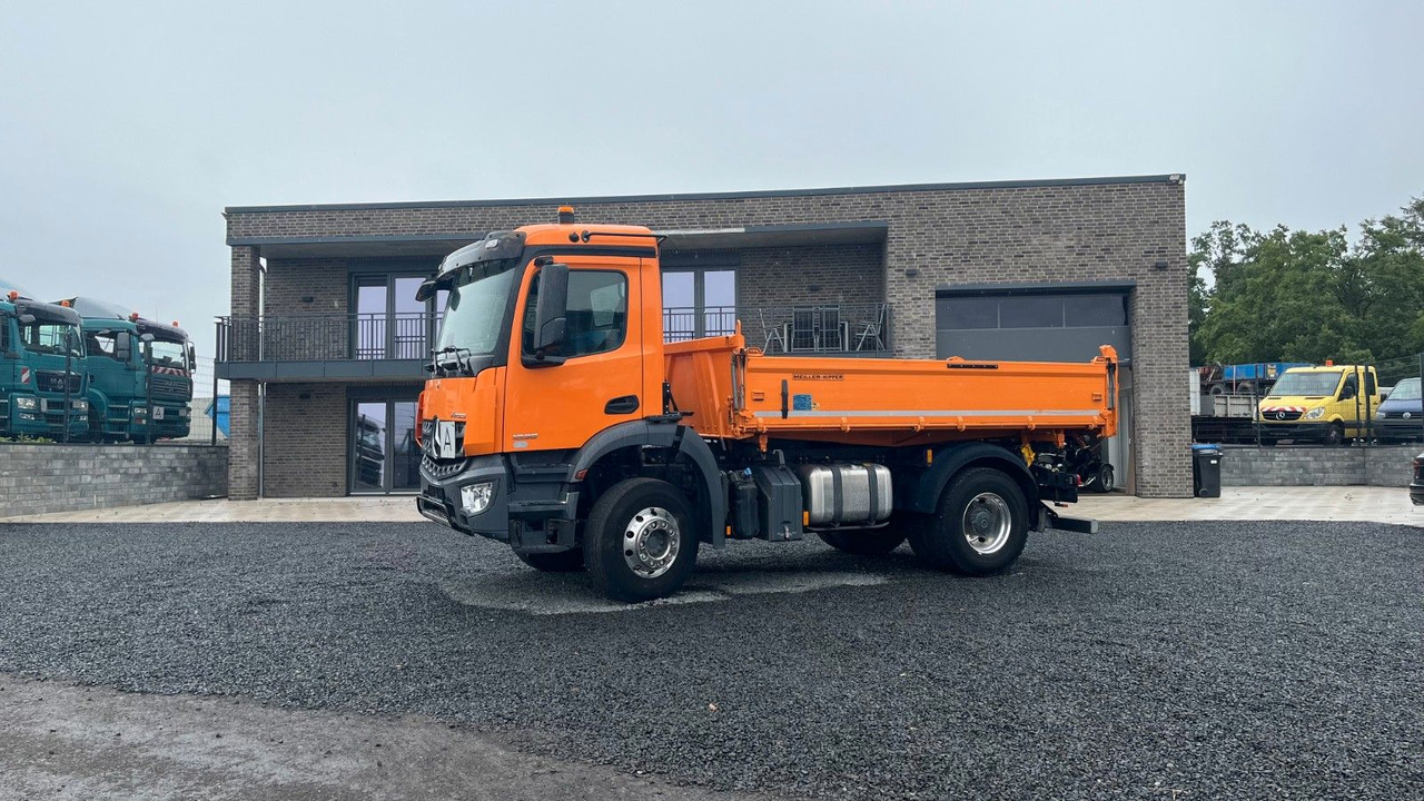 Mercedes-Benz Arocs 1835 Dreiseitenkipper Meiller - Tipper: picture 1 Mercedes-Benz Arocs 1835 Dreiseitenkipper Meiller - Tipper: picture 1