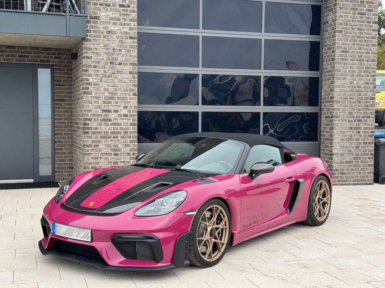 Porsche Boxster 718 Spyder RS WEISSACH LIFT - Convertible: picture 1 Porsche Boxster 718 Spyder RS WEISSACH LIFT - Convertible: picture 1