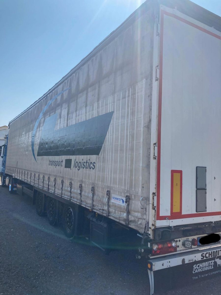 Schmitz Cargobull Auflieger Pritsche + Plane Speed Curtain - Curtainsider semi-trailer: picture 1 Schmitz Cargobull Auflieger Pritsche + Plane Speed Curtain - Curtainsider semi-trailer: picture 1
