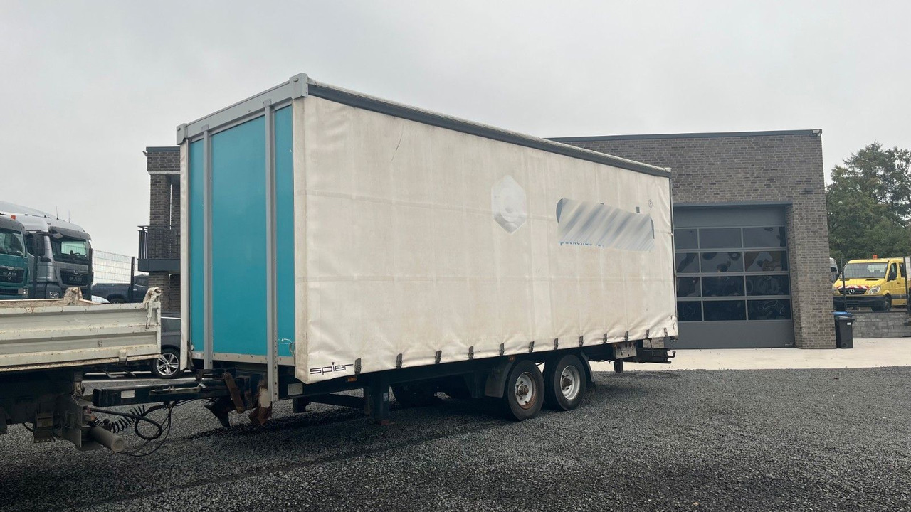 Spier ZPL 255 Tandem Anhänger  BPW Achsen - Curtainsider trailer: picture 2 Spier ZPL 255 Tandem Anhänger  BPW Achsen - Curtainsider trailer: picture 2