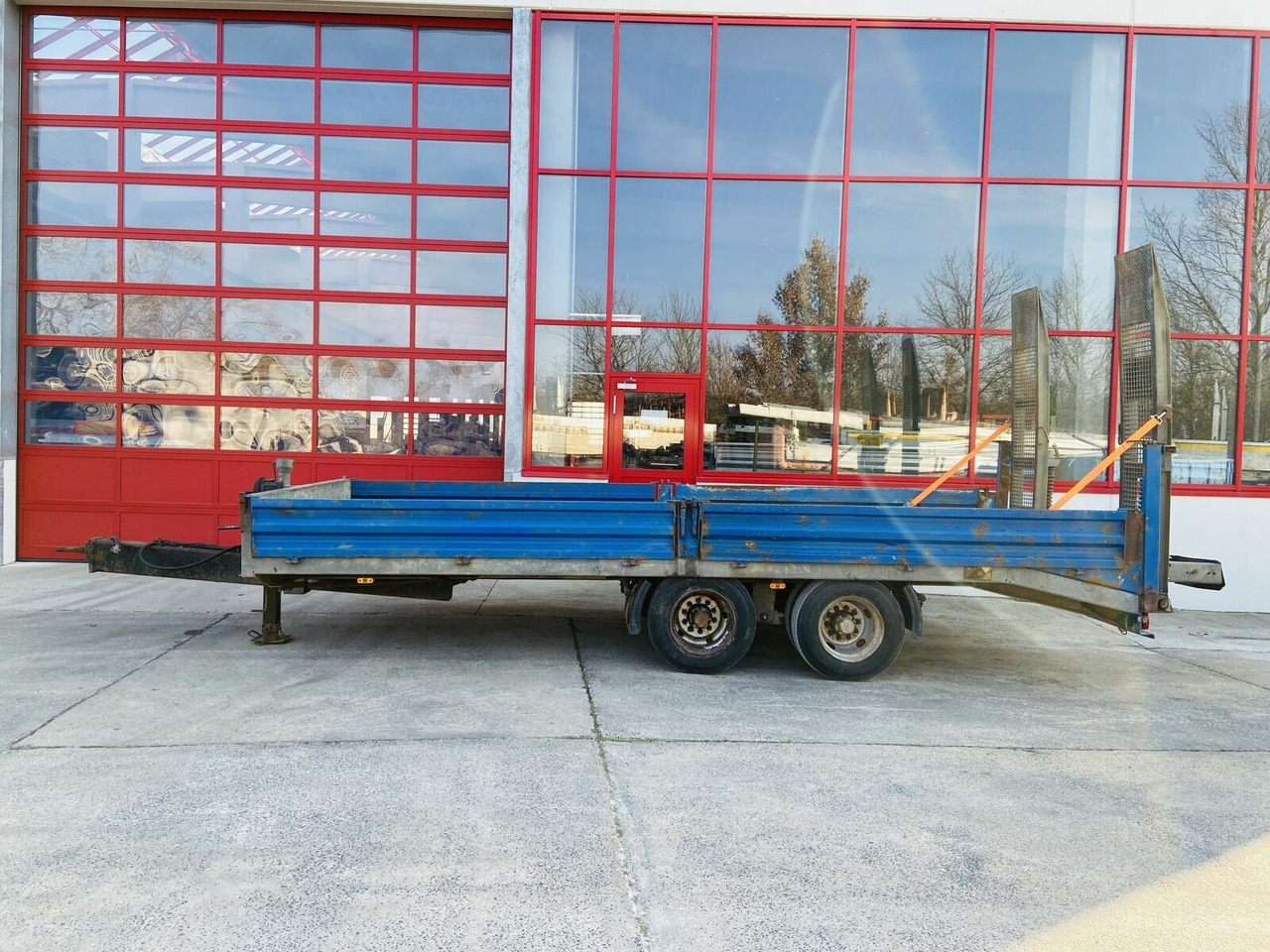 14 t Tandemtieflader - Low loader trailer: picture 1 14 t Tandemtieflader - Low loader trailer: picture 1