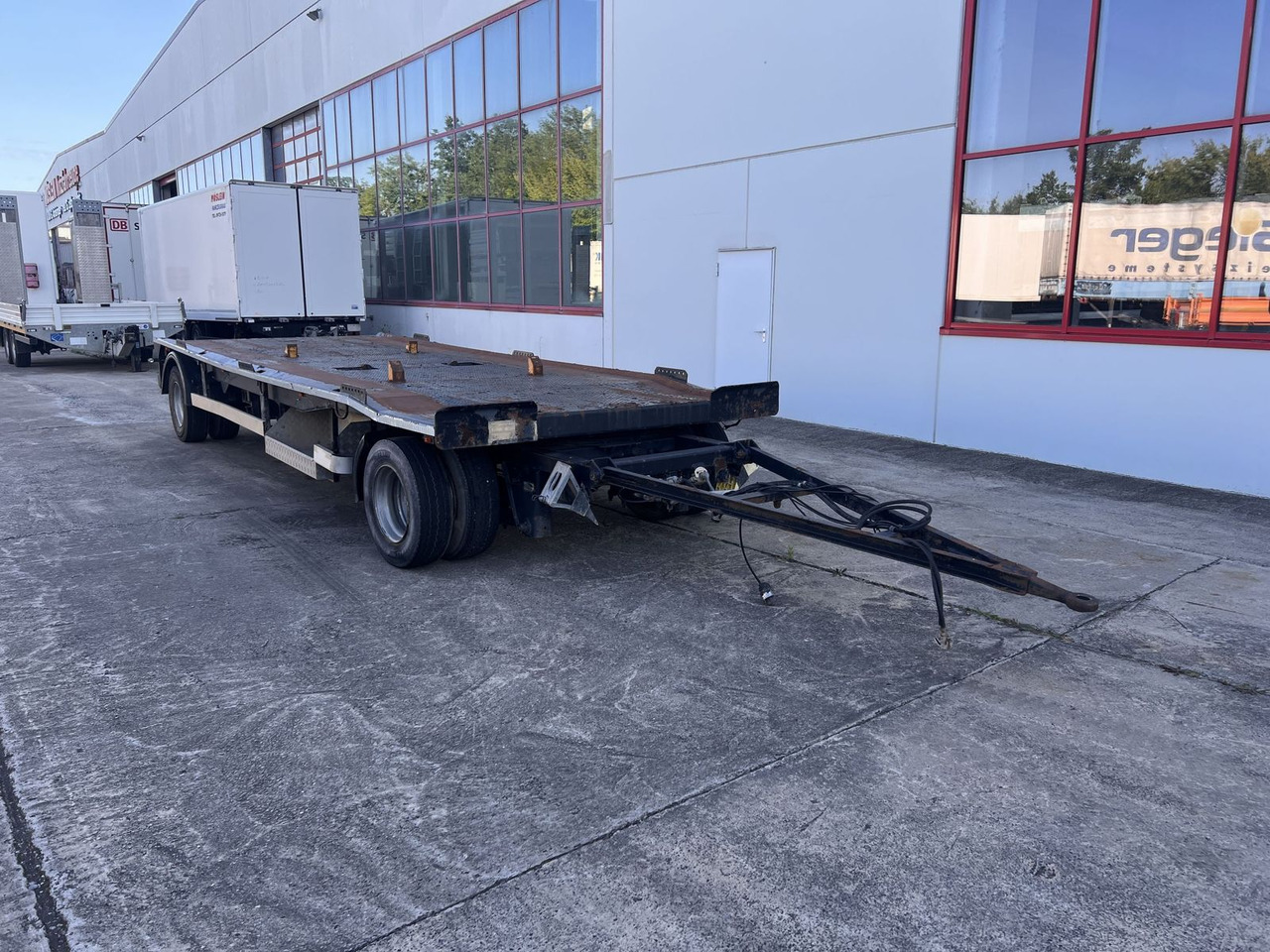 2 Achs Kombi- Anhänger für Abroll- oder Absetzm - Roll-off/ Skip trailer: picture 2 2 Achs Kombi- Anhänger für Abroll- oder Absetzm - Roll-off/ Skip trailer: picture 2