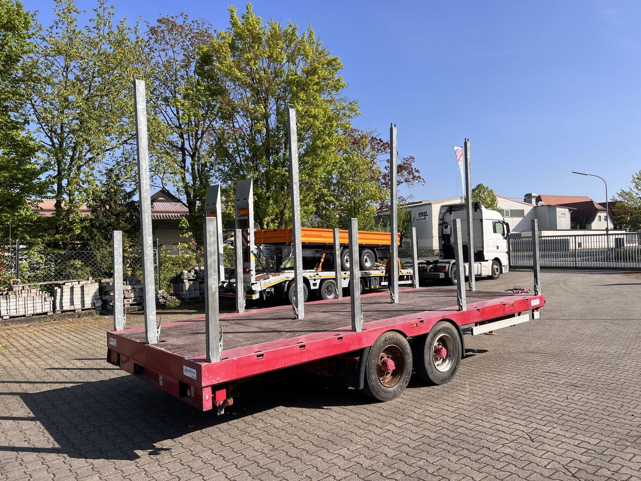 Auwärter Tandempritsche, ausziehbar, wenig Benutzt - Dropside/ Flatbed trailer: picture 4 Auwärter Tandempritsche, ausziehbar, wenig Benutzt - Dropside/ Flatbed trailer: picture 4