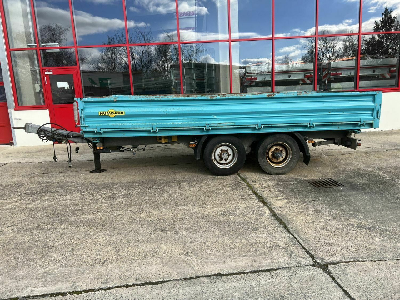 Humbaur Tandem Kipper- Tieflader - Tipper trailer: picture 4 Humbaur Tandem Kipper- Tieflader - Tipper trailer: picture 4