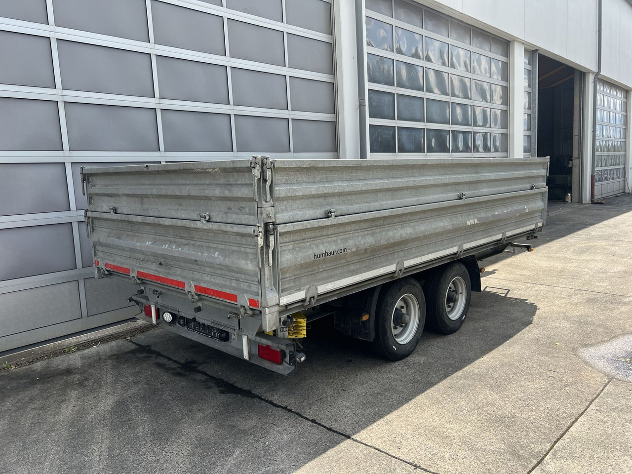 Humbaur Tandemkipper- Tieflader mit Aufsatz, neuwertig - Tipper trailer: picture 3 Humbaur Tandemkipper- Tieflader mit Aufsatz, neuwertig - Tipper trailer: picture 3
