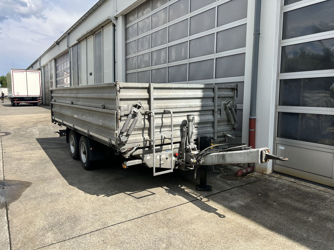 Humbaur Tandemkipper- Tieflader mit Aufsatz, neuwertig - Tipper trailer: picture 4 Humbaur Tandemkipper- Tieflader mit Aufsatz, neuwertig - Tipper trailer: picture 4