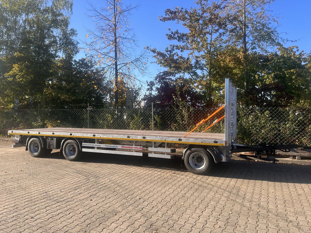 Möslein 3 Achs Jumbo- Plato- Anhänger, 10,5 m Ladefläch - Dropside/ Flatbed trailer: picture 5 Möslein 3 Achs Jumbo- Plato- Anhänger, 10,5 m Ladefläch - Dropside/ Flatbed trailer: picture 5