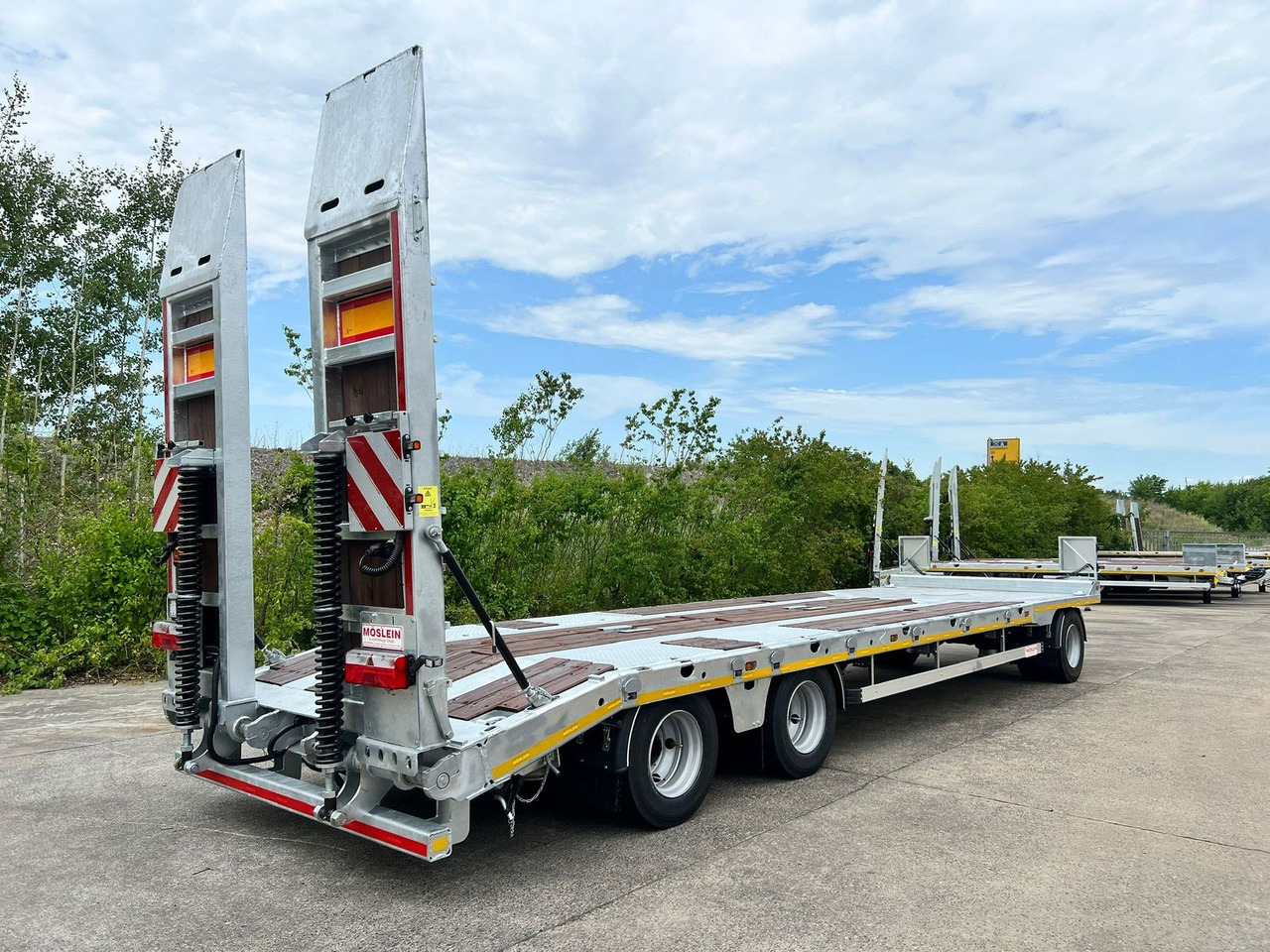 Möslein 3 Achs Tieflader mit gerader Ladefläche 8,10 m, - Low loader trailer: picture 5 Möslein 3 Achs Tieflader mit gerader Ladefläche 8,10 m, - Low loader trailer: picture 5