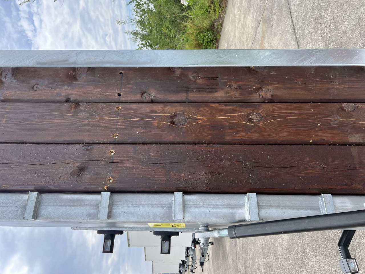Low loader trailer Möslein  3 Achs Tieflader mit gerader Ladefläche 8,10 m,: picture 8