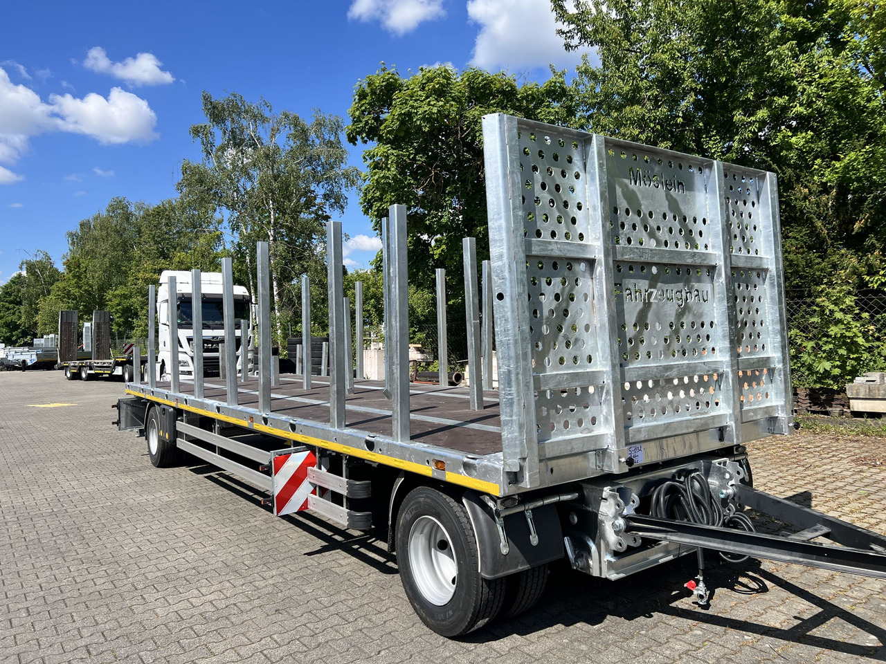 Möslein T 2 Plato 8,6m  2 Achs Jumbo- Plato- Anhänger - Dropside/ Flatbed trailer: picture 3 Möslein T 2 Plato 8,6m  2 Achs Jumbo- Plato- Anhänger - Dropside/ Flatbed trailer: picture 3