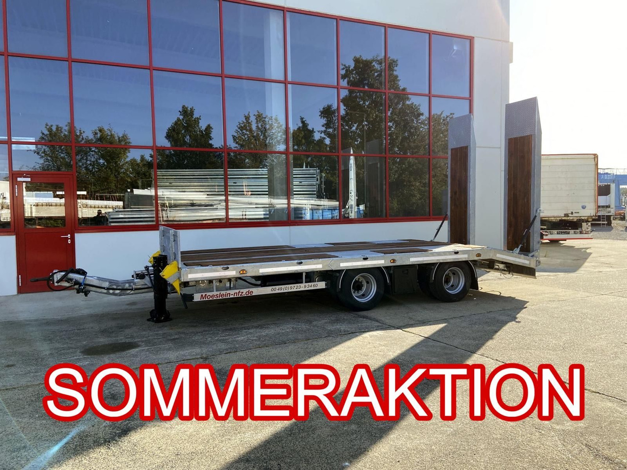 Möslein TT21- 7,2 21 t Tandemtieflader, Luftgefedert, NEU - Low loader trailer: picture 1 Möslein TT21- 7,2 21 t Tandemtieflader, Luftgefedert, NEU - Low loader trailer: picture 1