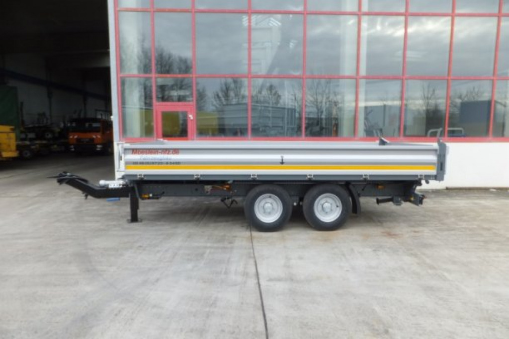 Möslein TTD 11 Weiß neuer Tandem 3- Seitenkipper Tieflader-- Neufahrzeug -- - Tipper trailer: picture 2 Möslein TTD 11 Weiß neuer Tandem 3- Seitenkipper Tieflader-- Neufahrzeug -- - Tipper trailer: picture 2