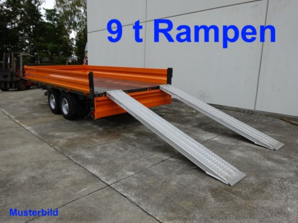 Möslein TTD 13 Orange 13 t Tandem 3- Seitenkipper Tieflader-- Neufahrzeug -- - Tipper trailer: picture 2 Möslein TTD 13 Orange 13 t Tandem 3- Seitenkipper Tieflader-- Neufahrzeug -- - Tipper trailer: picture 2