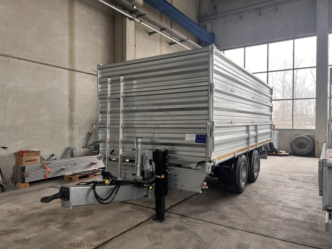 Möslein TTD 19 AB  19 t Tandem Kipper Tieflader2 x Aufsatzbordwänden-- Neufahrzeug -- - Tipper trailer: picture 3 Möslein TTD 19 AB  19 t Tandem Kipper Tieflader2 x Aufsatzbordwänden-- Neufahrzeug -- - Tipper trailer: picture 3