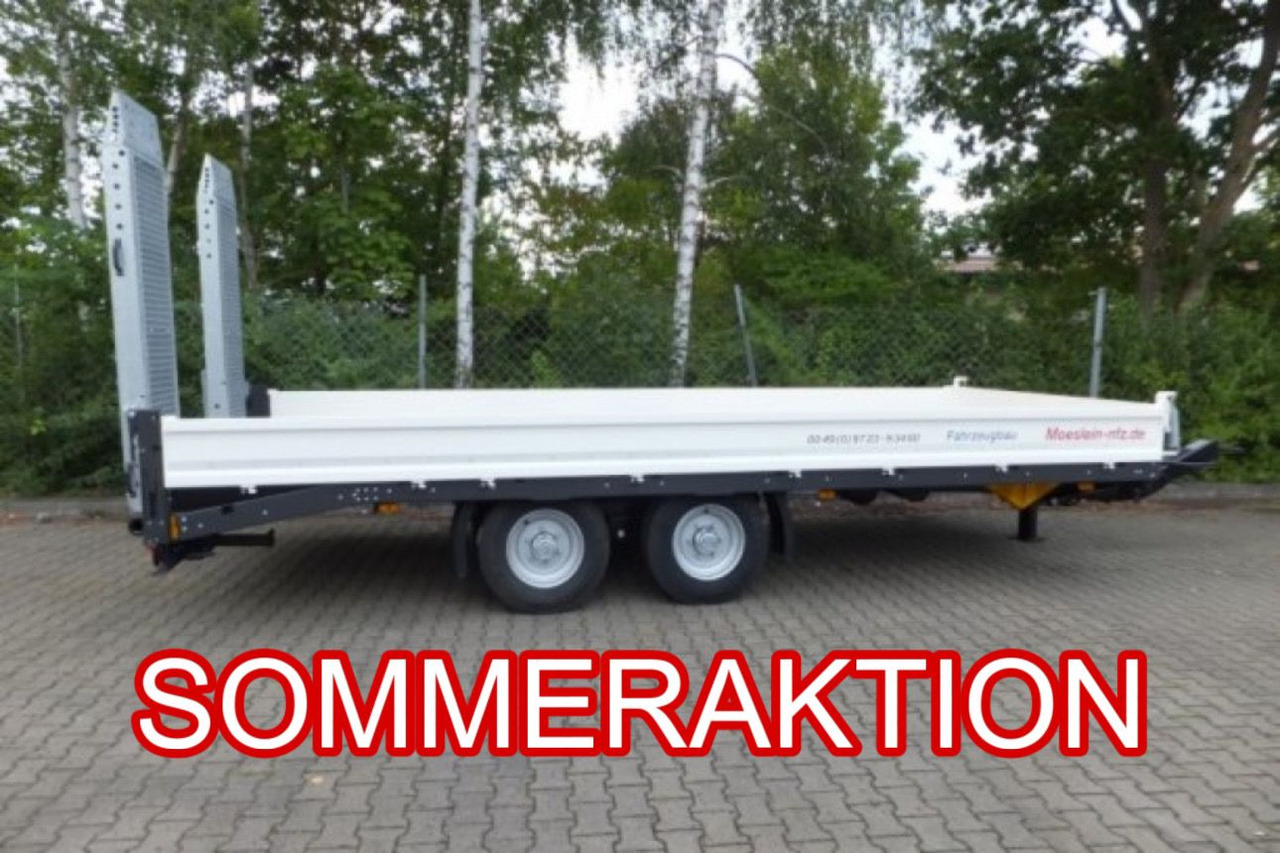 Möslein TTT 13- 6,28 Weiß  Neuer Tandemtieflader 13 t GG - Low loader trailer: picture 1 Möslein TTT 13- 6,28 Weiß  Neuer Tandemtieflader 13 t GG - Low loader trailer: picture 1