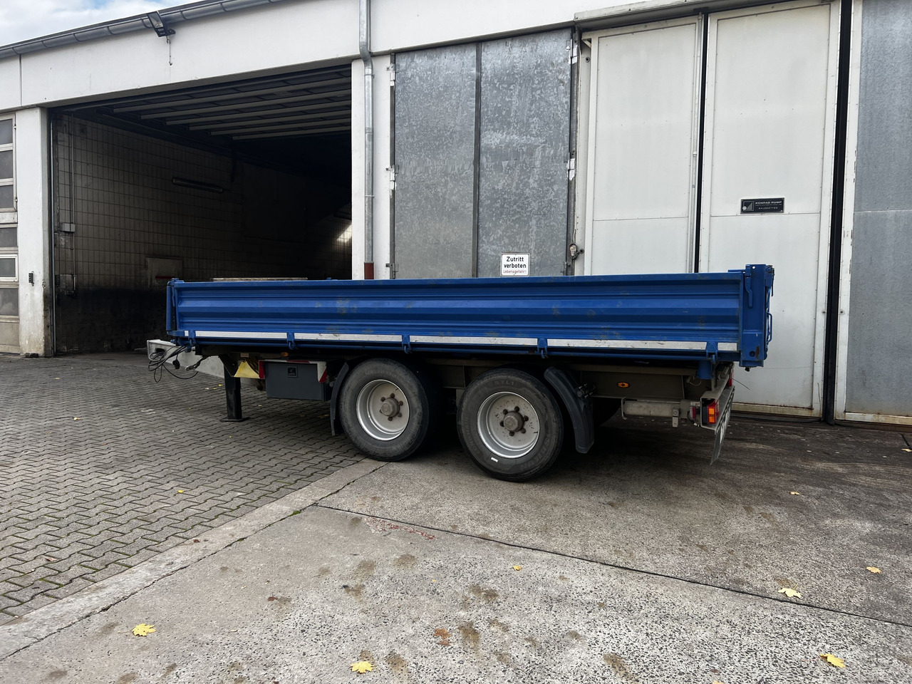 Müller Mitteltal TA-2  14,4 t Tandemkipper, Breitbereifung - Tipper trailer: picture 3 Müller Mitteltal TA-2  14,4 t Tandemkipper, Breitbereifung - Tipper trailer: picture 3