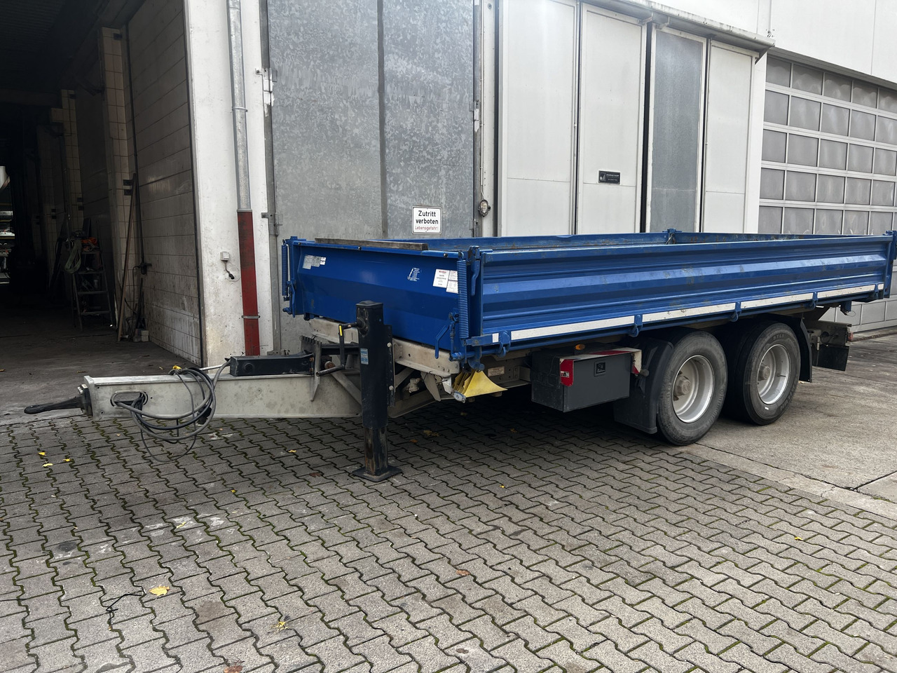 Müller Mitteltal TA-2  14,4 t Tandemkipper, Breitbereifung - Tipper trailer: picture 2 Müller Mitteltal TA-2  14,4 t Tandemkipper, Breitbereifung - Tipper trailer: picture 2