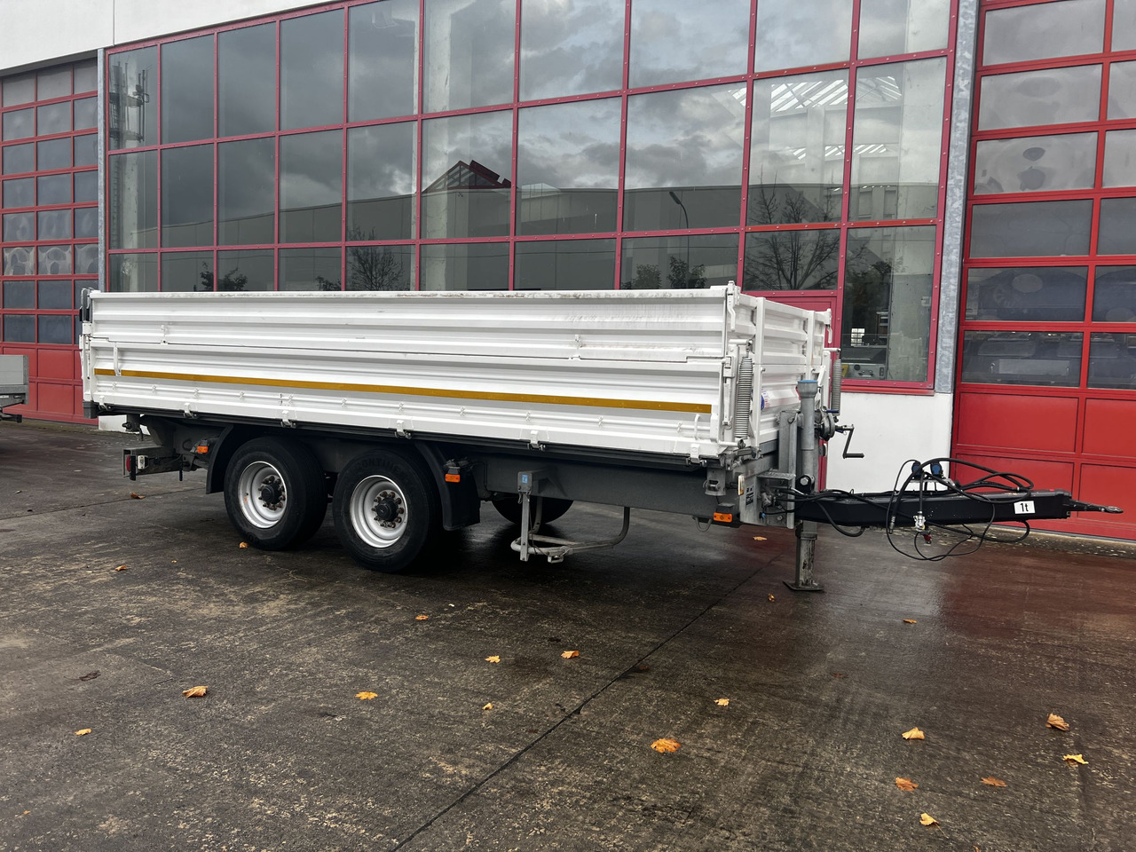 Schmid Fahrzeugbau DK 135 AR  13,5 t Tandemkipper mit Aufsatzbordwänden - Tipper trailer: picture 3 Schmid Fahrzeugbau DK 135 AR  13,5 t Tandemkipper mit Aufsatzbordwänden - Tipper trailer: picture 3