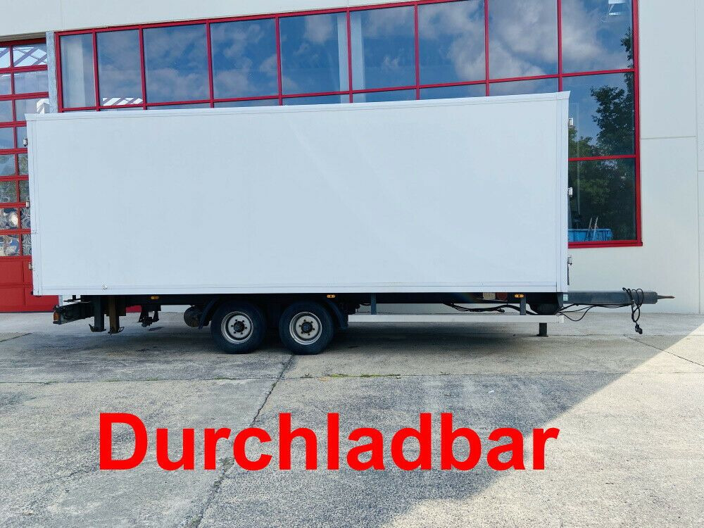 Tandem Kofferanhänger vorn Durchladbar - Closed box trailer: picture 1 Tandem Kofferanhänger vorn Durchladbar - Closed box trailer: picture 1