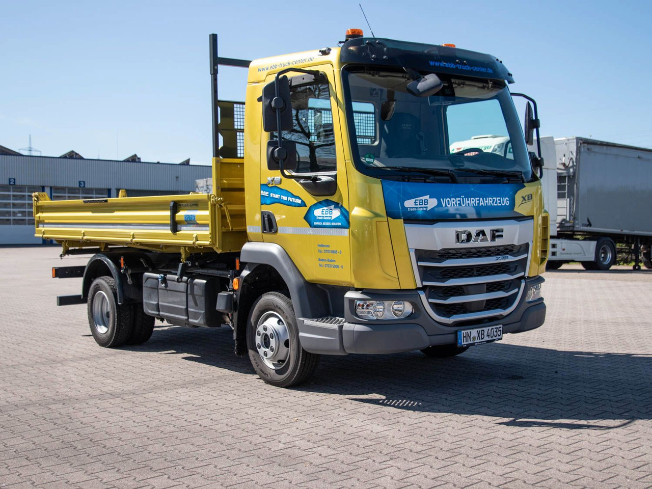DAF XB 230 7,5t Meiller Kipper DAF XB 230 7,5t Meiller Kipper - Tipper: picture 3 DAF XB 230 7,5t Meiller Kipper DAF XB 230 7,5t Meiller Kipper - Tipper: picture 3