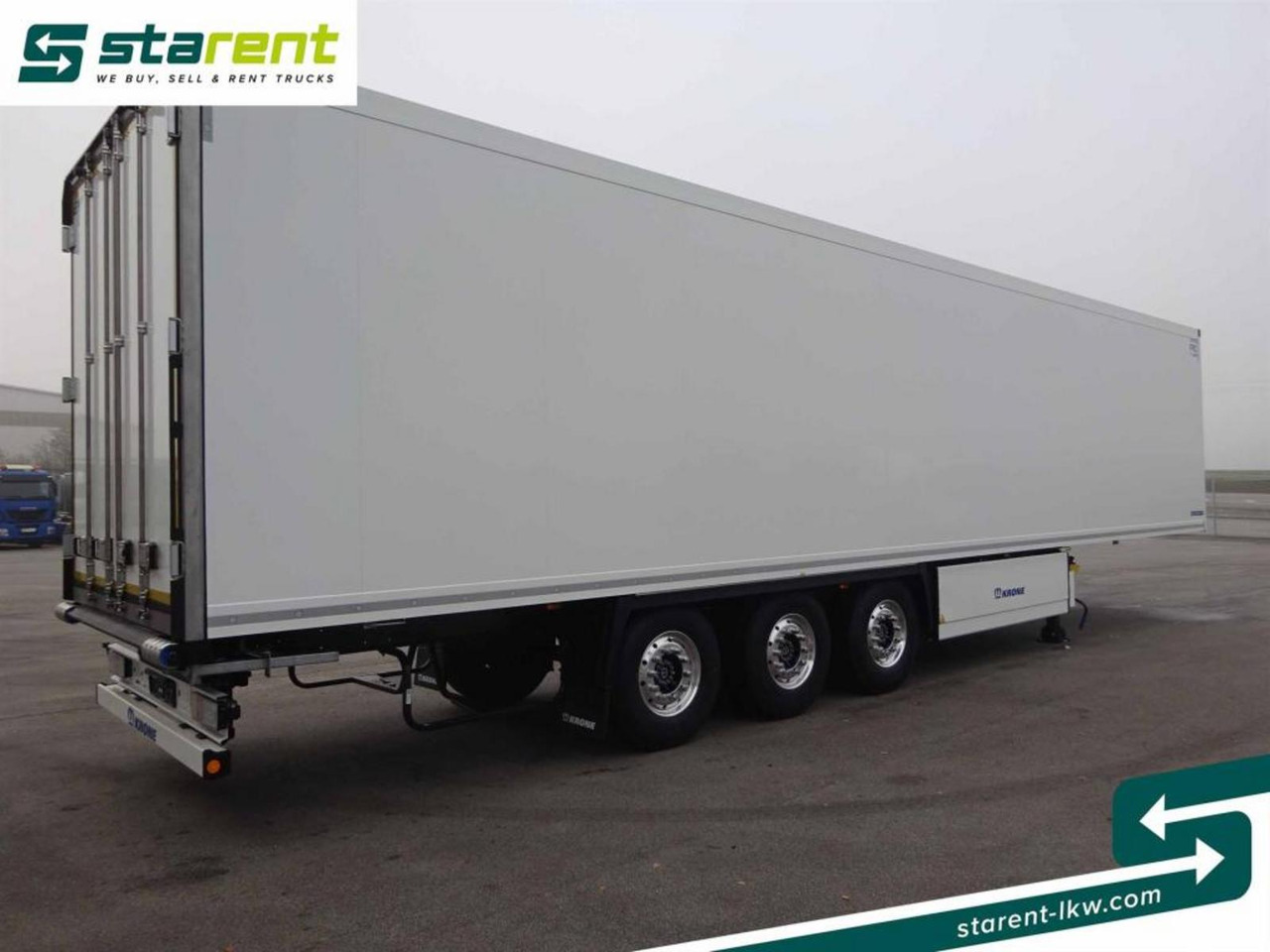 Krone Thermo King SLXi300 Alu Doppel Blumenbreit Lift-A - Refrigerator semi-trailer: picture 5 Krone Thermo King SLXi300 Alu Doppel Blumenbreit Lift-A - Refrigerator semi-trailer: picture 5