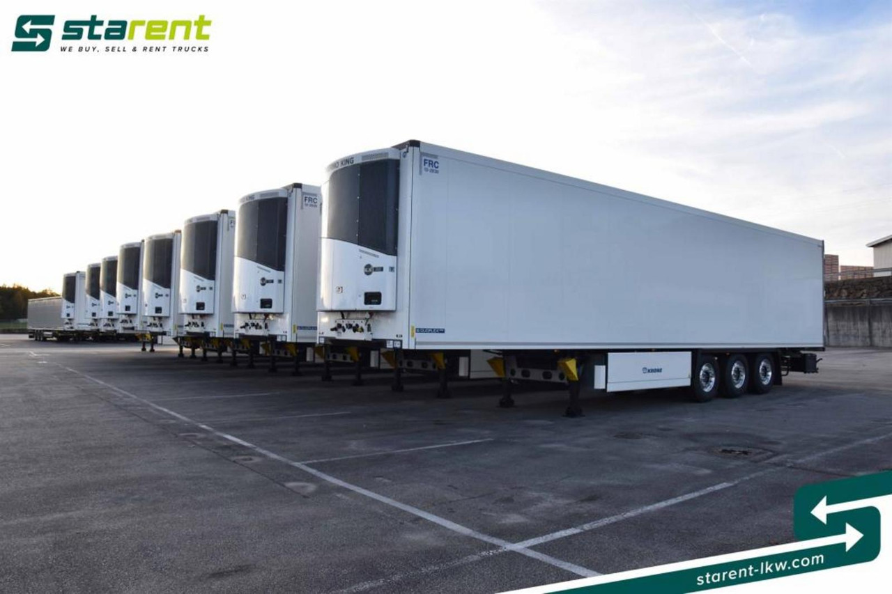 Krone Thermo King SLXi300 Alu Doppel Blumenbreit Lift-A - Refrigerator semi-trailer: picture 1 Krone Thermo King SLXi300 Alu Doppel Blumenbreit Lift-A - Refrigerator semi-trailer: picture 1