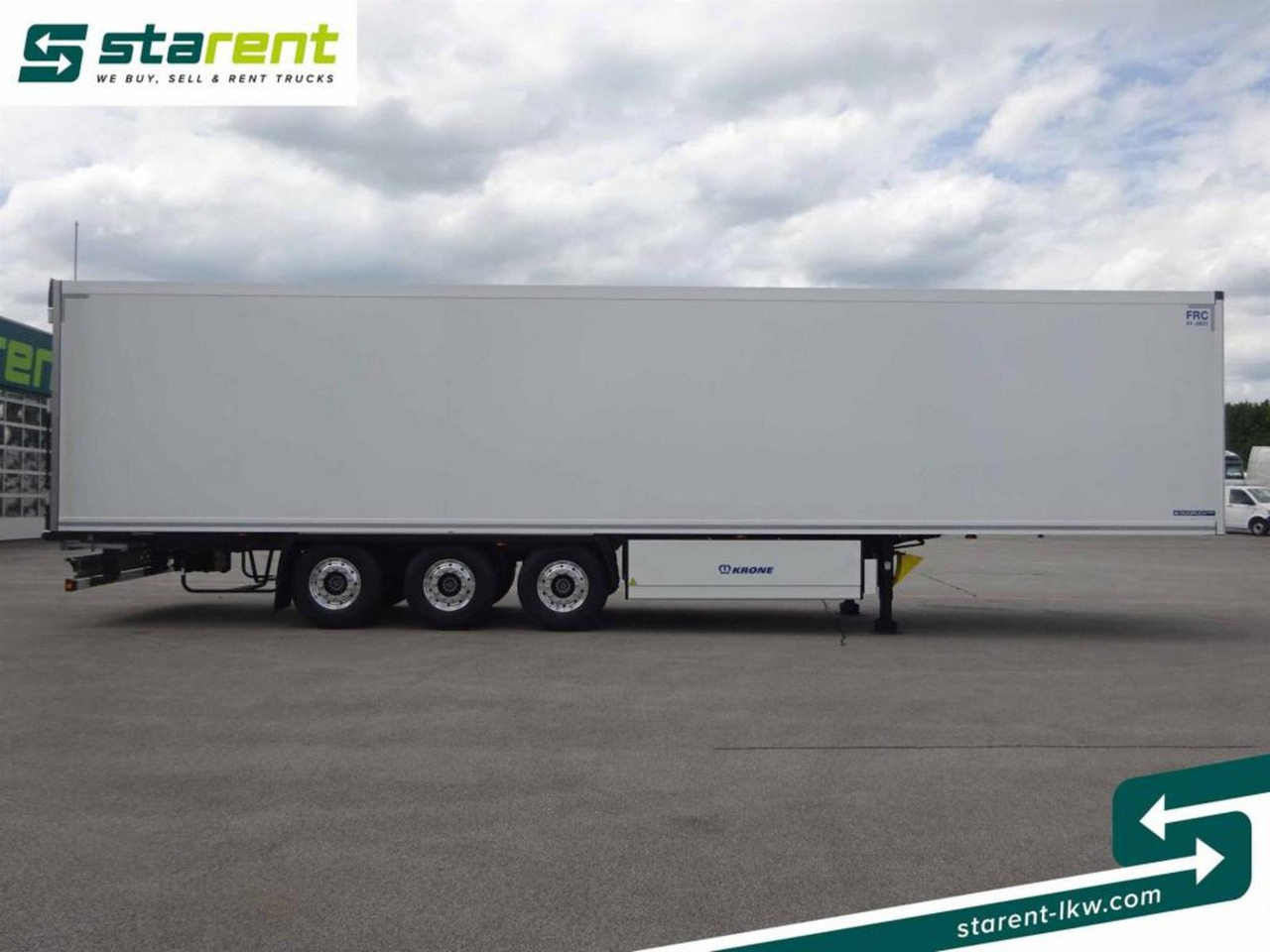 Krone Thermo King SLXi300 Alu Doppel Blumenbreit Lift-A - Refrigerator semi-trailer: picture 4 Krone Thermo King SLXi300 Alu Doppel Blumenbreit Lift-A - Refrigerator semi-trailer: picture 4
