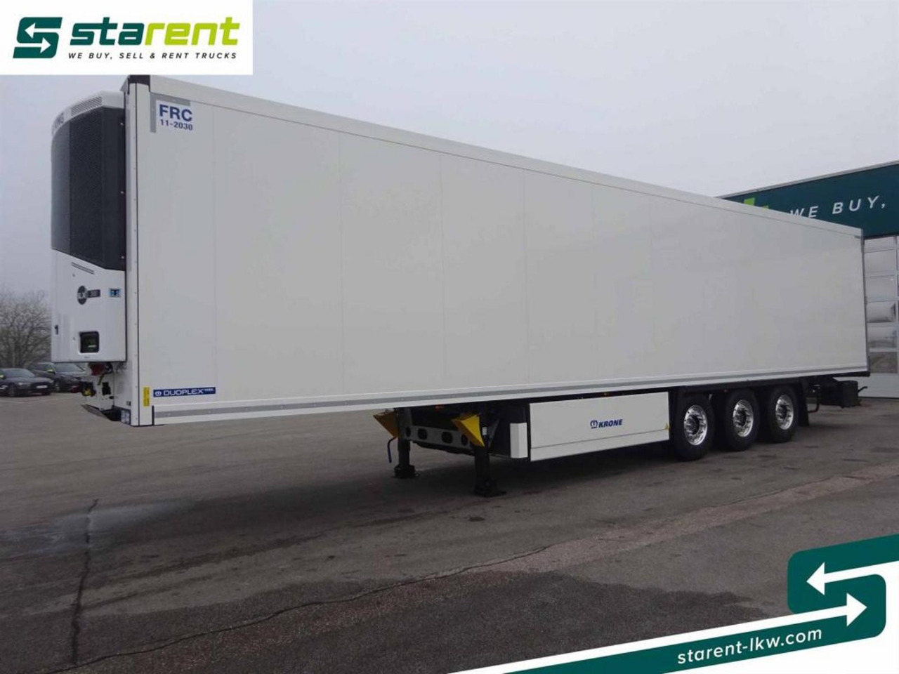 Krone Thermo King SLXi300 Alu Doppel Blumenbreit Lift-A - Refrigerator semi-trailer: picture 1 Krone Thermo King SLXi300 Alu Doppel Blumenbreit Lift-A - Refrigerator semi-trailer: picture 1