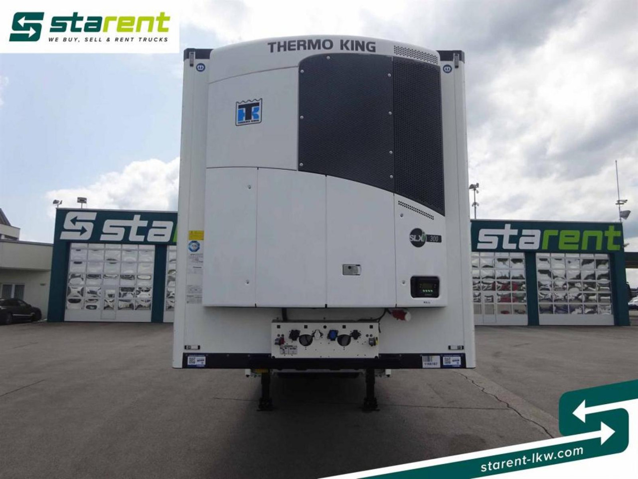 Krone Thermo King SLXi300 Alu Doppel Blumenbreit Lift-A - Refrigerator semi-trailer: picture 2 Krone Thermo King SLXi300 Alu Doppel Blumenbreit Lift-A - Refrigerator semi-trailer: picture 2