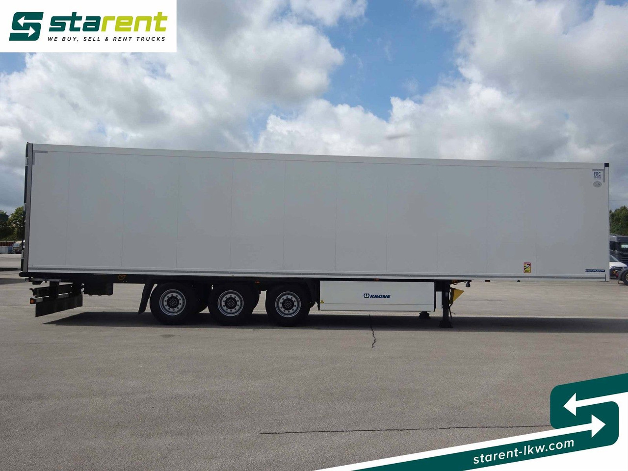 Krone ThermoKing Advancer A400 Doppelstock Liftachse - Closed box semi-trailer: picture 4 Krone ThermoKing Advancer A400 Doppelstock Liftachse - Closed box semi-trailer: picture 4