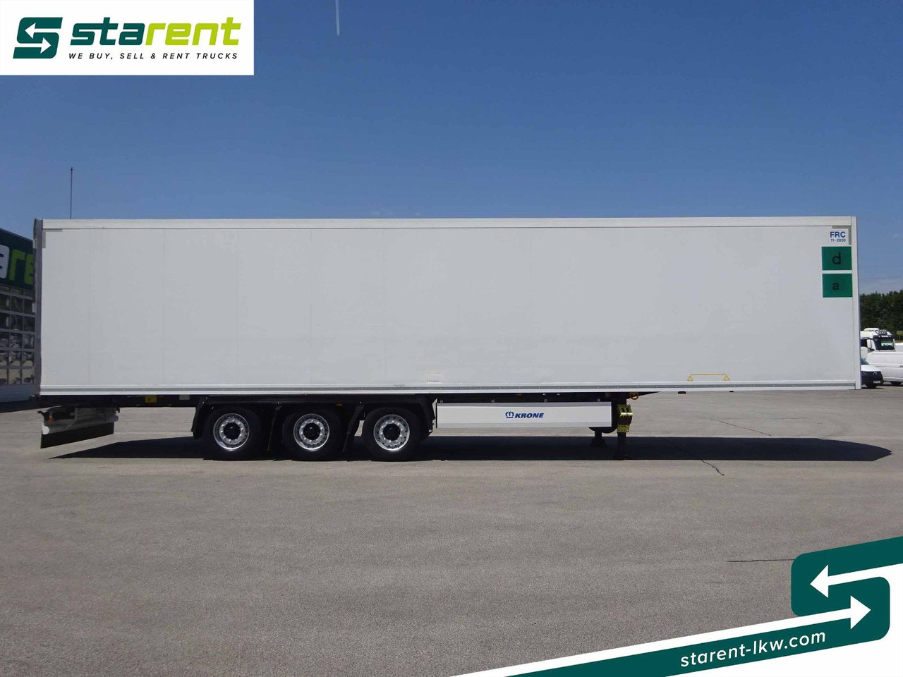 Krone Thermotrailer, Carrier Vector 1950, Doppelstock - Refrigerator semi-trailer: picture 4 Krone Thermotrailer, Carrier Vector 1950, Doppelstock - Refrigerator semi-trailer: picture 4