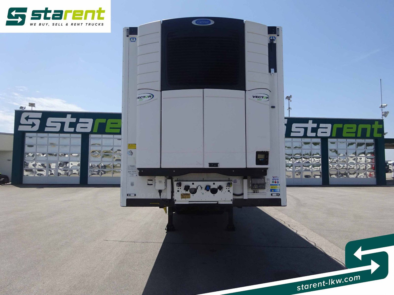 Krone Thermotrailer, Carrier Vector 1950, Doppelstock - Refrigerator semi-trailer: picture 2 Krone Thermotrailer, Carrier Vector 1950, Doppelstock - Refrigerator semi-trailer: picture 2