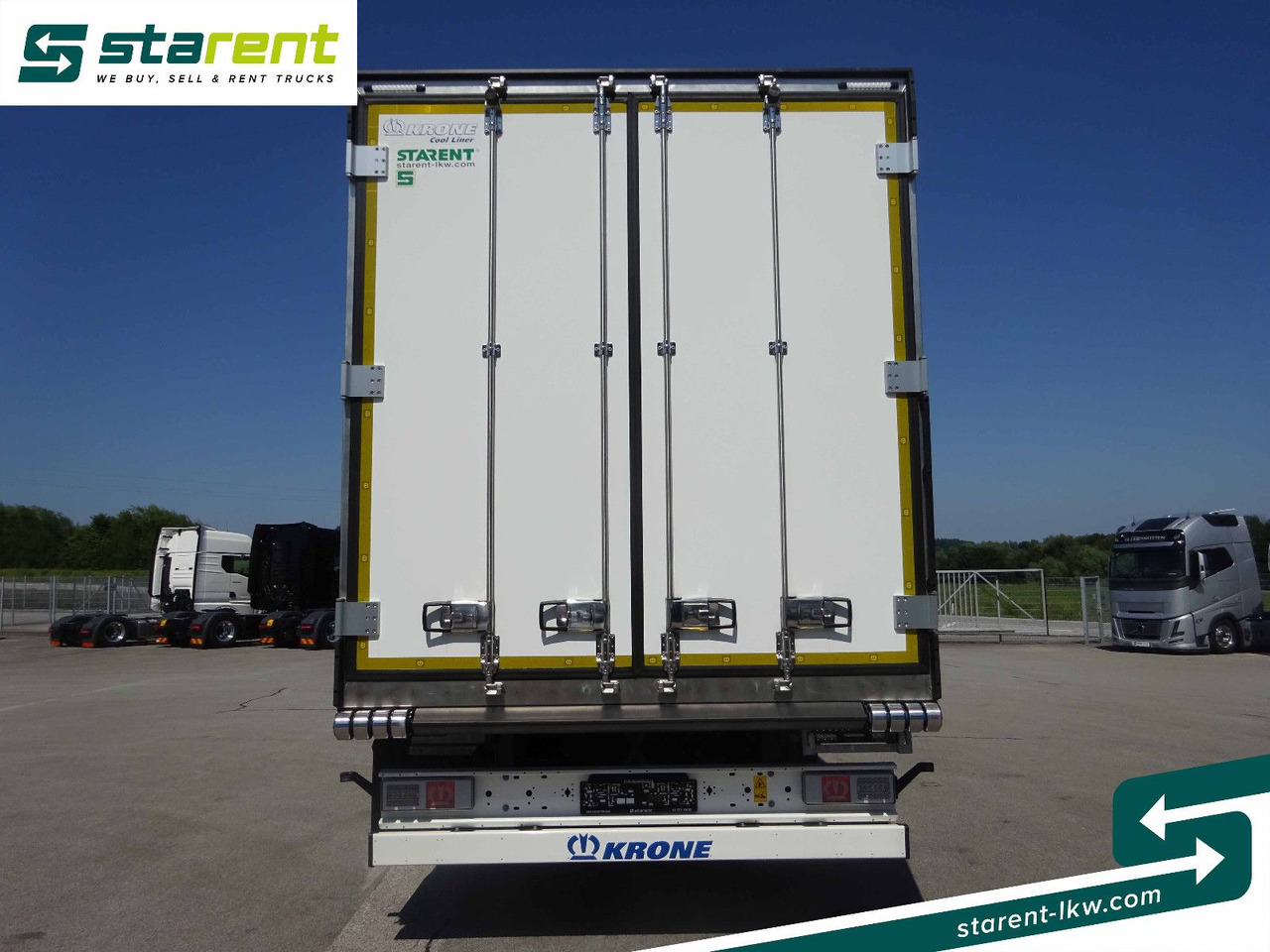 Refrigerator semi-trailer Krone Tiefkühler Carrier Vector 1550, Liftachse: picture 6