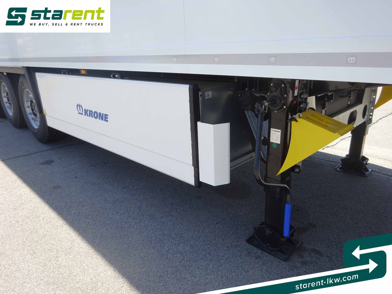 Refrigerator semi-trailer Krone Tiefkühler Carrier Vector 1550, Liftachse: picture 19