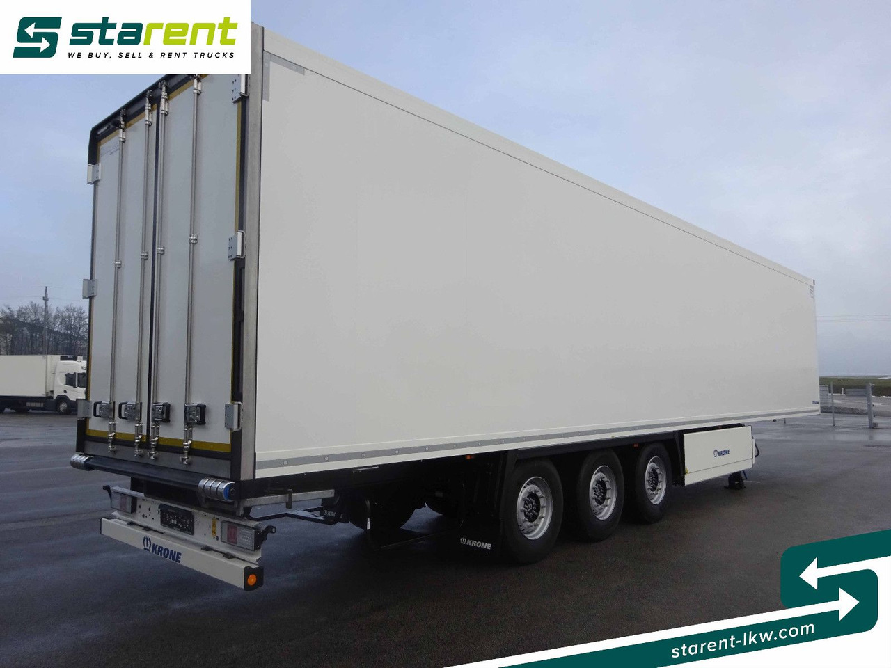 Krone Tiefkühler TK SLXi300 Doppelstock Blumenbreit - Refrigerator semi-trailer: picture 5 Krone Tiefkühler TK SLXi300 Doppelstock Blumenbreit - Refrigerator semi-trailer: picture 5