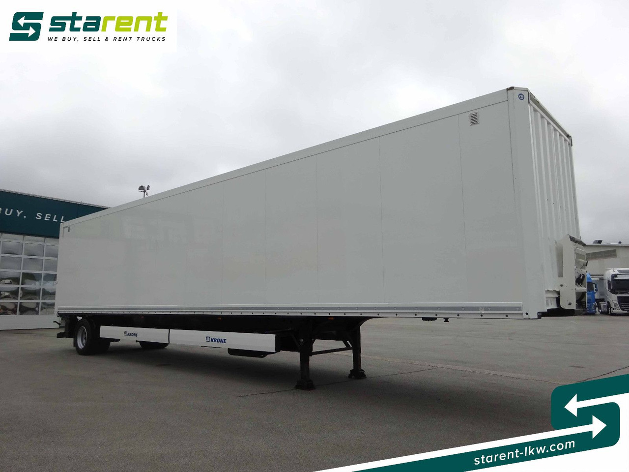 Krone Trockenfrachtkoffer, Dautel LBW 2.500 KG - Closed box semi-trailer: picture 3 Krone Trockenfrachtkoffer, Dautel LBW 2.500 KG - Closed box semi-trailer: picture 3