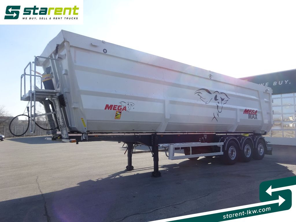 MEGA Max Schrottmulde, 60m3, Liftachse - Tipper semi-trailer: picture 1 MEGA Max Schrottmulde, 60m3, Liftachse - Tipper semi-trailer: picture 1
