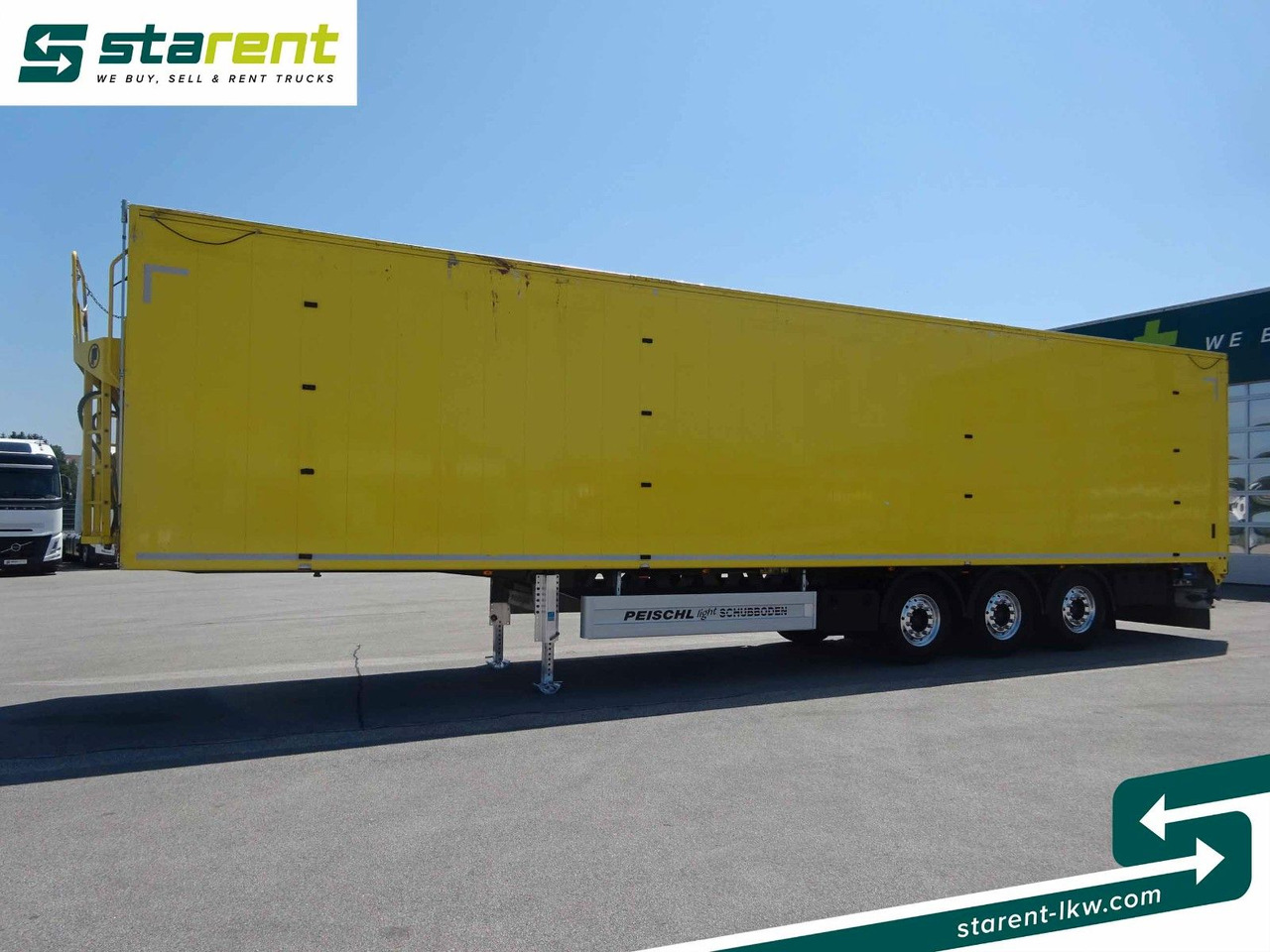 Peischl Schubbodenauflieger Light, 92m³, Alcoa, Liftachs - Walking floor semi-trailer: picture 1 Peischl Schubbodenauflieger Light, 92m³, Alcoa, Liftachs - Walking floor semi-trailer: picture 1