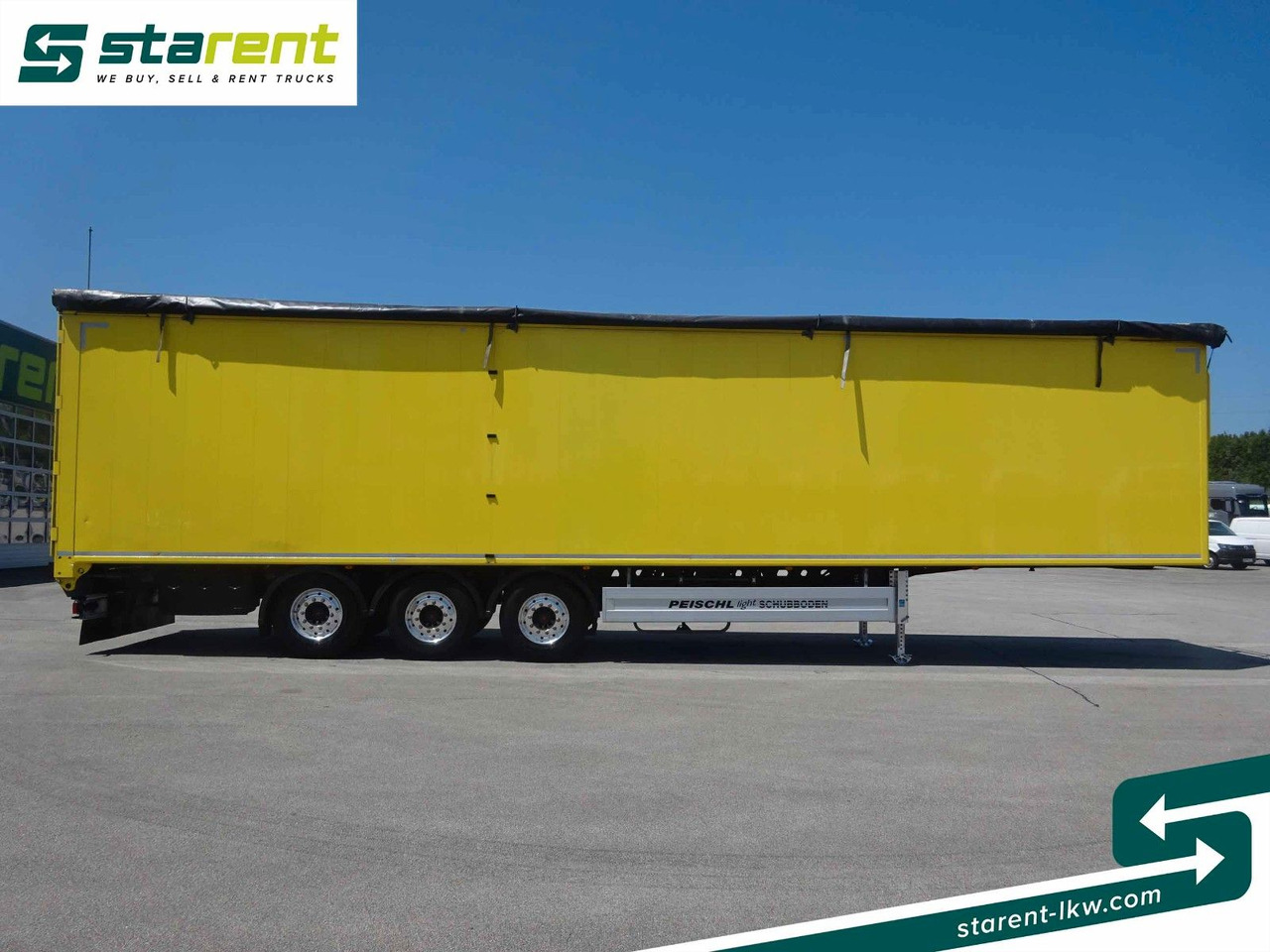 Peischl Schubbodenauflieger Light, 92m³, Alcoa, Liftachs - Walking floor semi-trailer: picture 4 Peischl Schubbodenauflieger Light, 92m³, Alcoa, Liftachs - Walking floor semi-trailer: picture 4