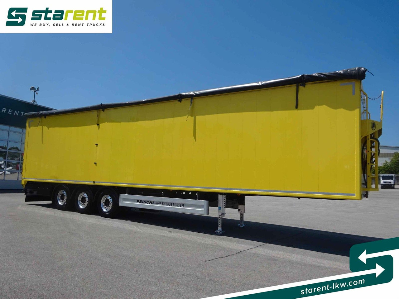 Peischl Schubbodenauflieger Light, 92m³, Alcoa, Liftachs - Walking floor semi-trailer: picture 3 Peischl Schubbodenauflieger Light, 92m³, Alcoa, Liftachs - Walking floor semi-trailer: picture 3