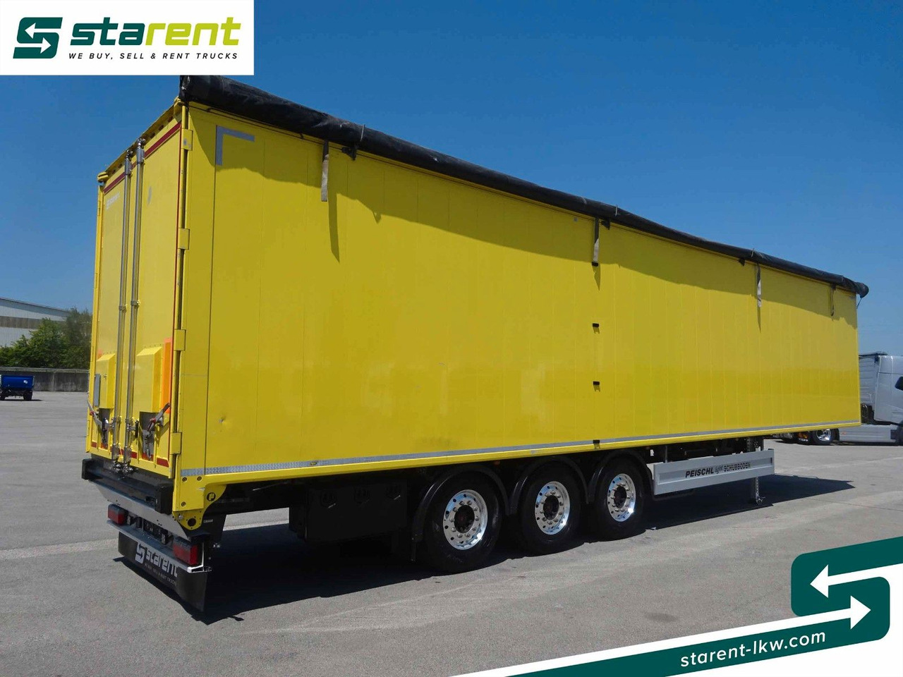 Peischl Schubbodenauflieger Light, 92m³, Alcoa, Liftachs - Walking floor semi-trailer: picture 5 Peischl Schubbodenauflieger Light, 92m³, Alcoa, Liftachs - Walking floor semi-trailer: picture 5
