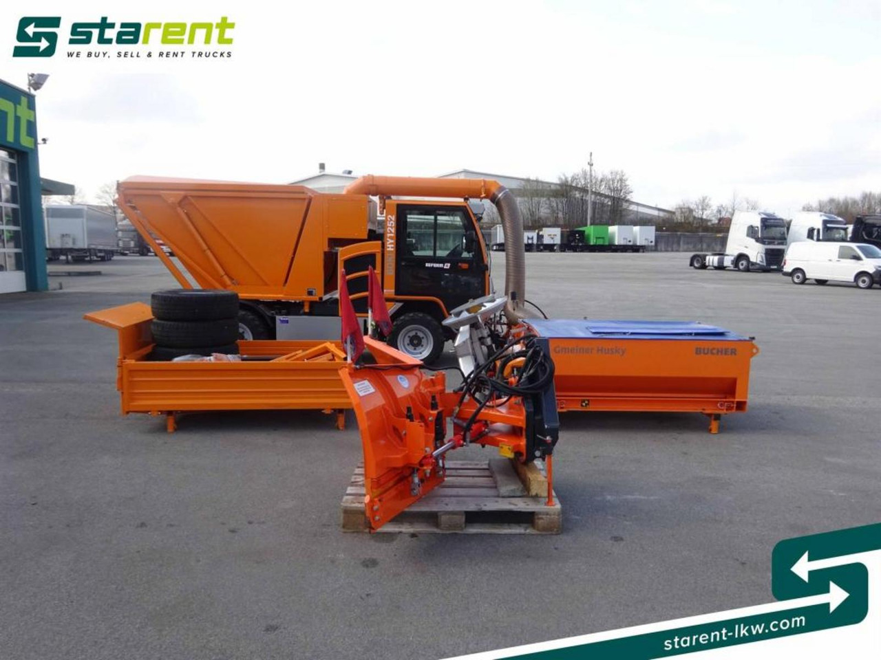 REFORM BOKI HY1252, 792 Stunden, Wechselsystem - Snow removal vehicle: picture 4 REFORM BOKI HY1252, 792 Stunden, Wechselsystem - Snow removal vehicle: picture 4