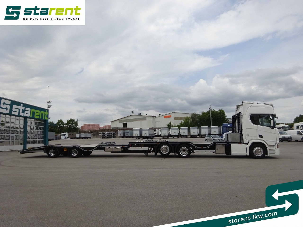 Scania R770 V8 Fahrzeugtransporter + Ziegler Anhänger - Tow truck: picture 4 Scania R770 V8 Fahrzeugtransporter + Ziegler Anhänger - Tow truck: picture 4