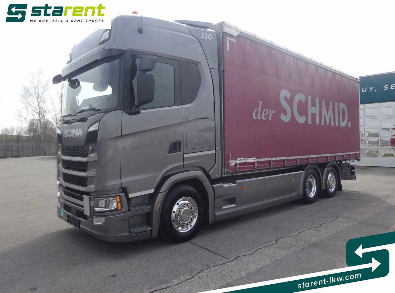 Scania S500 Planen Aufbau Schwarzmüller 6x2, Standklima - Curtainsider truck: picture 1 Scania S500 Planen Aufbau Schwarzmüller 6x2, Standklima - Curtainsider truck: picture 1