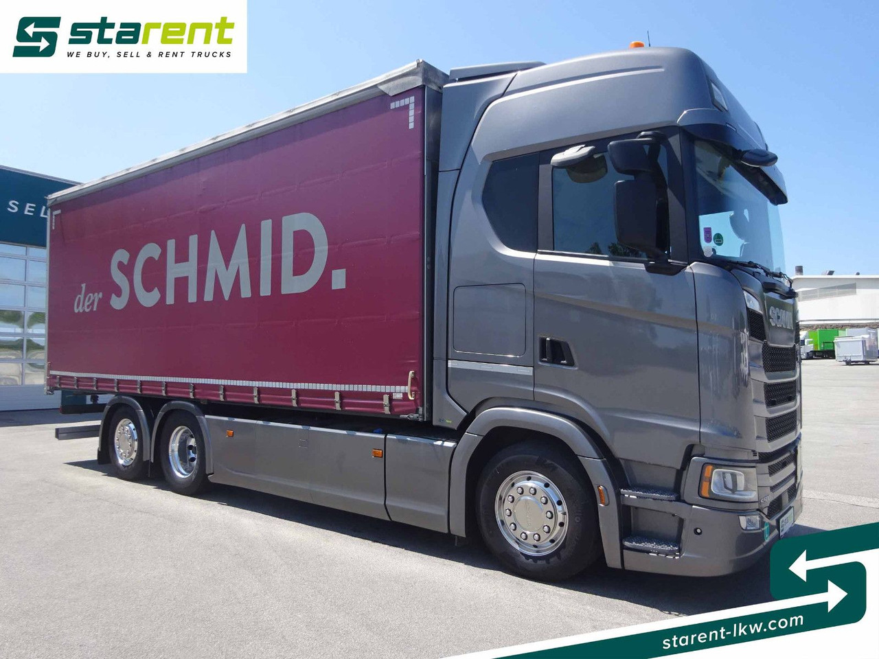 Scania S500 Planen Aufbau Schwarzmüller 6x2, Standklima - Curtainsider truck: picture 3 Scania S500 Planen Aufbau Schwarzmüller 6x2, Standklima - Curtainsider truck: picture 3