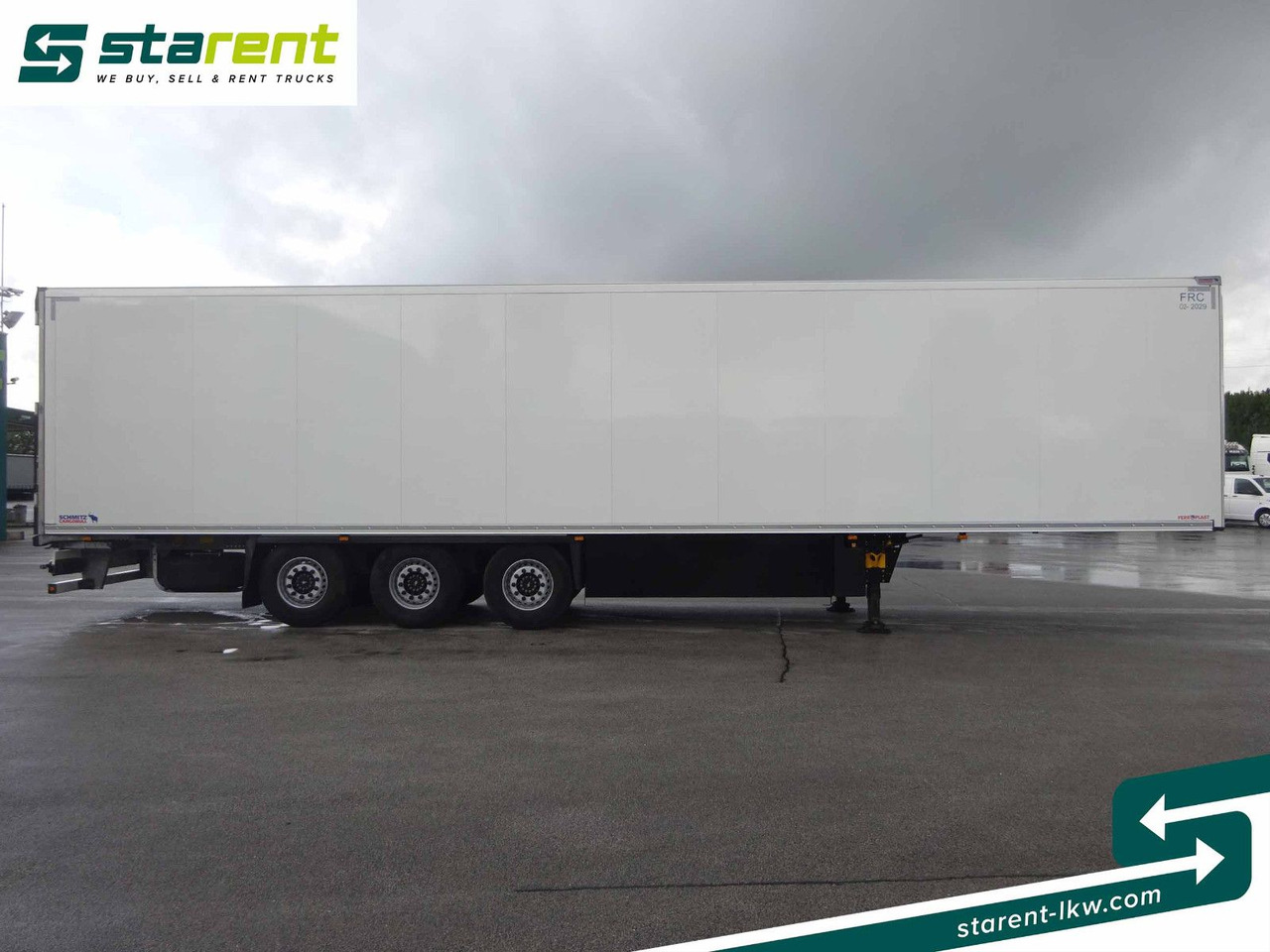 Schmitz Cargobull Thermo King SLXi300, Palettenkasten - Refrigerator semi-trailer: picture 4 Schmitz Cargobull Thermo King SLXi300, Palettenkasten - Refrigerator semi-trailer: picture 4