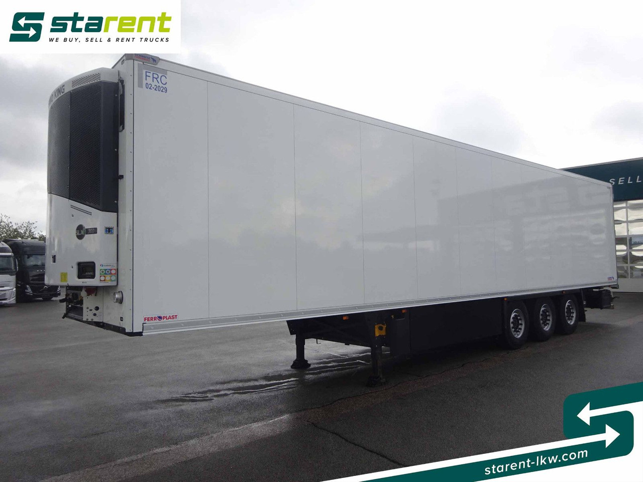 Schmitz Cargobull Thermo King SLXi300, Palettenkasten - Refrigerator semi-trailer: picture 1 Schmitz Cargobull Thermo King SLXi300, Palettenkasten - Refrigerator semi-trailer: picture 1